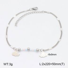 2A9001774baka-350  Stainless Steel Anklets
