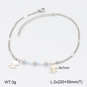 2A9001776baka-350  Stainless Steel Anklets