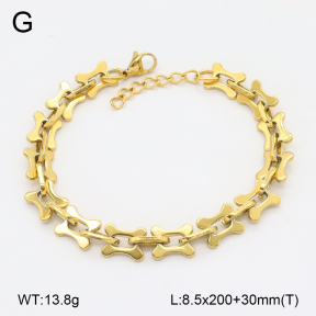 2B2004630bbml-452  Stainless Steel Bracelet