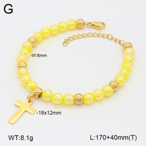 2B3004210bbov-350  Stainless Steel Bracelet