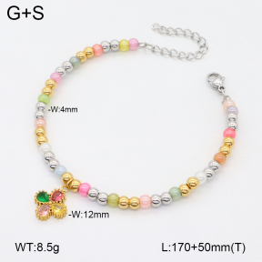 2B4005226bbov-350  Stainless Steel Bracelet