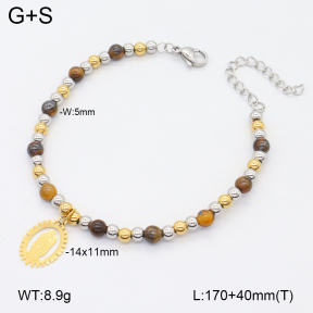 2B4005228vbnb-350  Stainless Steel Bracelet