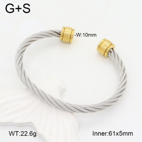 2BA202275vbmb-387  Stainless Steel Bangle