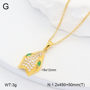 2N4004835bhia-355  Stainless Steel Necklace