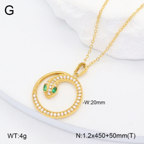 2N4004844ahjb-355  Stainless Steel Necklace