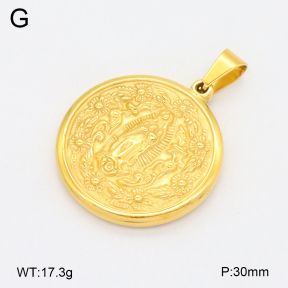 2P2004774bbml-355  Stainless Steel Pendant