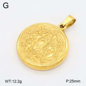 2P2004777ablb-355  Stainless Steel Pendant