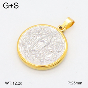 2P2004778ablb-355  Stainless Steel Pendant