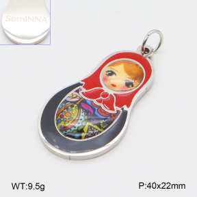 2P3000718aajl-355  Stainless Steel Pendant