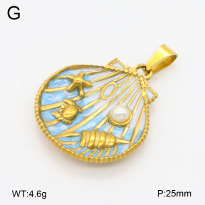 2P3000719aajl-355  Stainless Steel Pendant