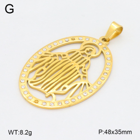 2P4001369aajl-355  Stainless Steel Pendant