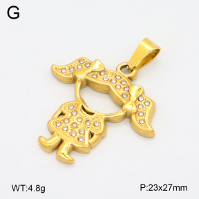 2P4001370aajl-355  Stainless Steel Pendant