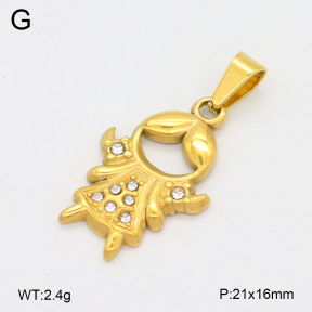 2P4001372aajl-355  Stainless Steel Pendant