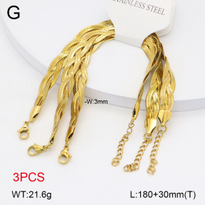 2B2004721ahlv-389  Stainless Steel Bracelet