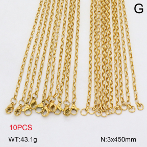 2N2007156albv-389  Stainless Steel Necklace