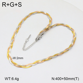 2N2007163bbmk-389  Stainless Steel Necklace