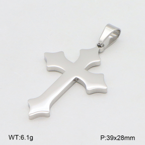 2P2004798aajl-436  Stainless Steel Pendant