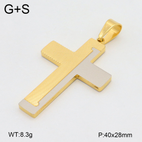 2P2004801bbml-436  Stainless Steel Pendant