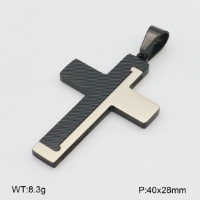 2P2004803bbml-436  Stainless Steel Pendant