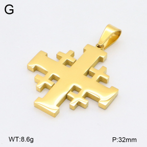 2P2004831aakl-436  Stainless Steel Pendant