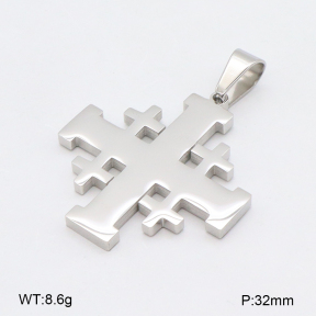 2P2004832aajl-436  Stainless Steel Pendant