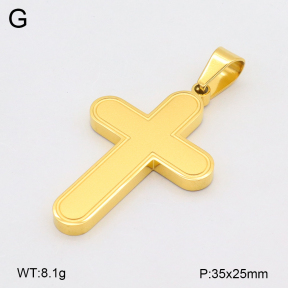 2P2004834bbml-436  Stainless Steel Pendant
