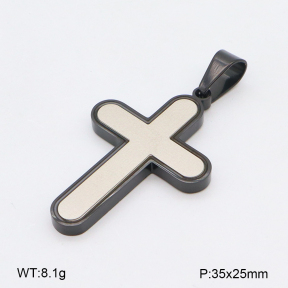 2P2004837bbml-436  Stainless Steel Pendant