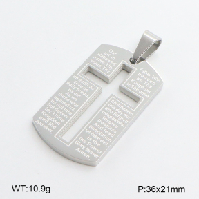 2P2004843ablb-436  Stainless Steel Pendant