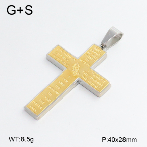 2P2004848bbml-436  Stainless Steel Pendant