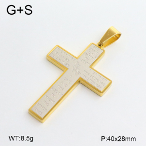 2P2004849bbml-436  Stainless Steel Pendant