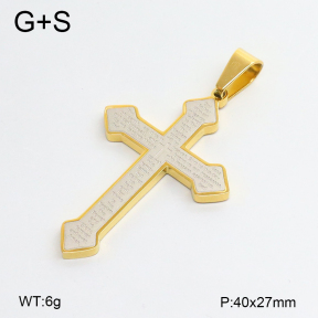 2P2004852bbml-436  Stainless Steel Pendant