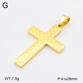 2P2004860bbml-436  Stainless Steel Pendant