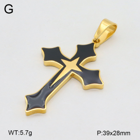 2P3000723bbml-436  Stainless Steel Pendant