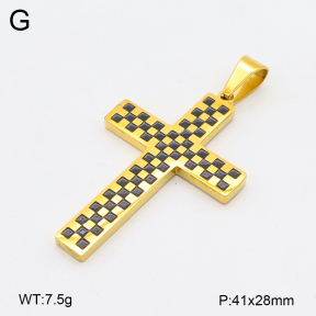 2P3000728bbml-436  Stainless Steel Pendant