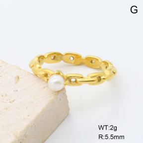 CL6R00194baka-900  6-8#  Stainless Steel Ring