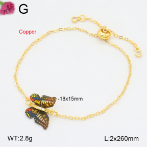 F2B301377vbmb-J101  Fashion Copper Bracelet