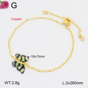 F2B301380vbmb-J101  Fashion Copper Bracelet