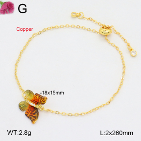 F2B301383vbmb-J101  Fashion Copper Bracelet