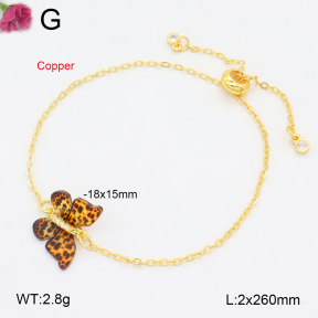 F2B301387vbmb-J101  Fashion Copper Bracelet