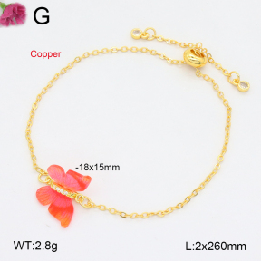 F2B301389vbmb-J101  Fashion Copper Bracelet