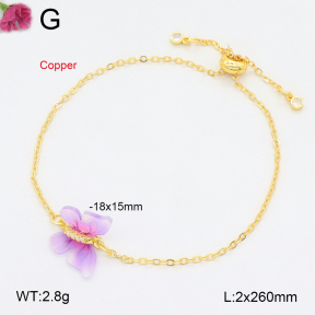 F2B301393vbmb-J101  Fashion Copper Bracelet