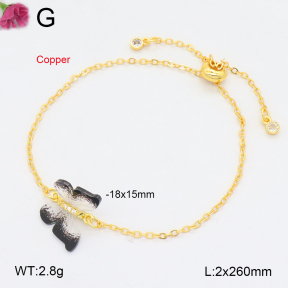 F2B301399vbmb-J101  Fashion Copper Bracelet