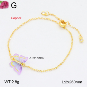 F2B301402vbmb-J101  Fashion Copper Bracelet