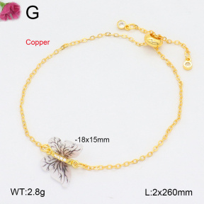 F2B301407vbmb-J101  Fashion Copper Bracelet