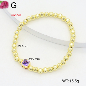 F2B402555bbov-J128  Fashion Copper Bracelet