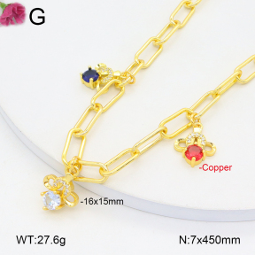 F2N401301bbov-J121  Fashion Copper Necklace