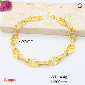 F6B406888bhia-L017  Fashion Copper Bracelet