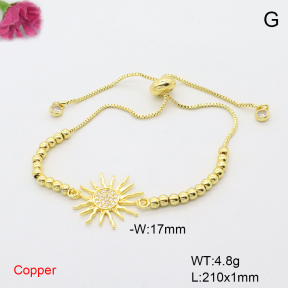 F6B406890ablb-L017  Fashion Copper Bracelet