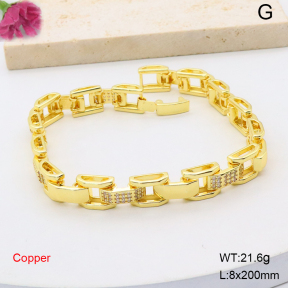 F6B406893bhia-L017  Fashion Copper Bracelet