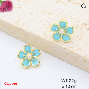 F6E302114ablb-L017  Fashion Copper Earrings